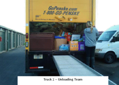 The second Truck arrives
